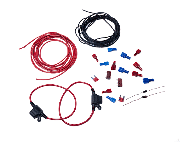 AC-17 actuator wiring kit, top view