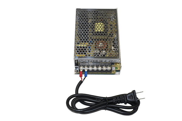 compact power supply front