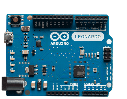 Arduino Leonardo with Headers