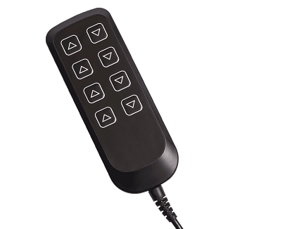 110 VAC - 12 VDC Control Box - 4 Channels - 10.5A - Individual Control - Wired Remote