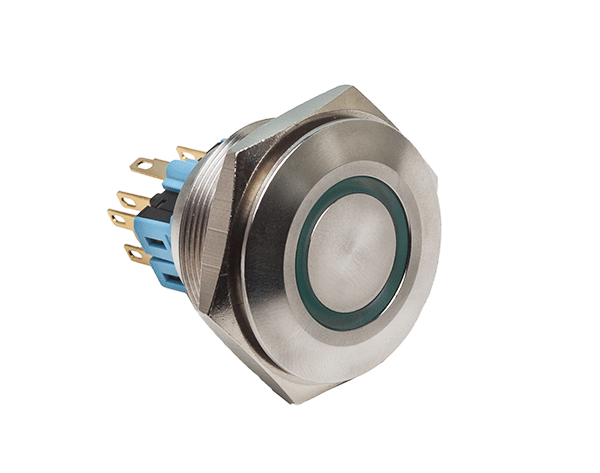 Push Button - Latching/Non-Latching - 5A