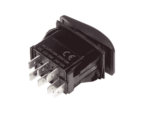 Rocker Switch - Momentary/Non-Momentary - 20A - IP68