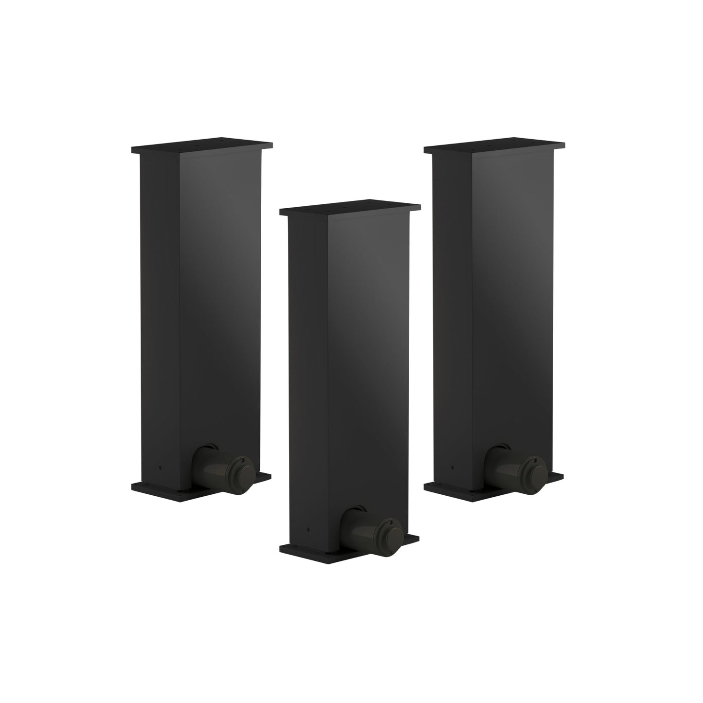 Black-3 || LG-12 lifting column black triple-column configuration