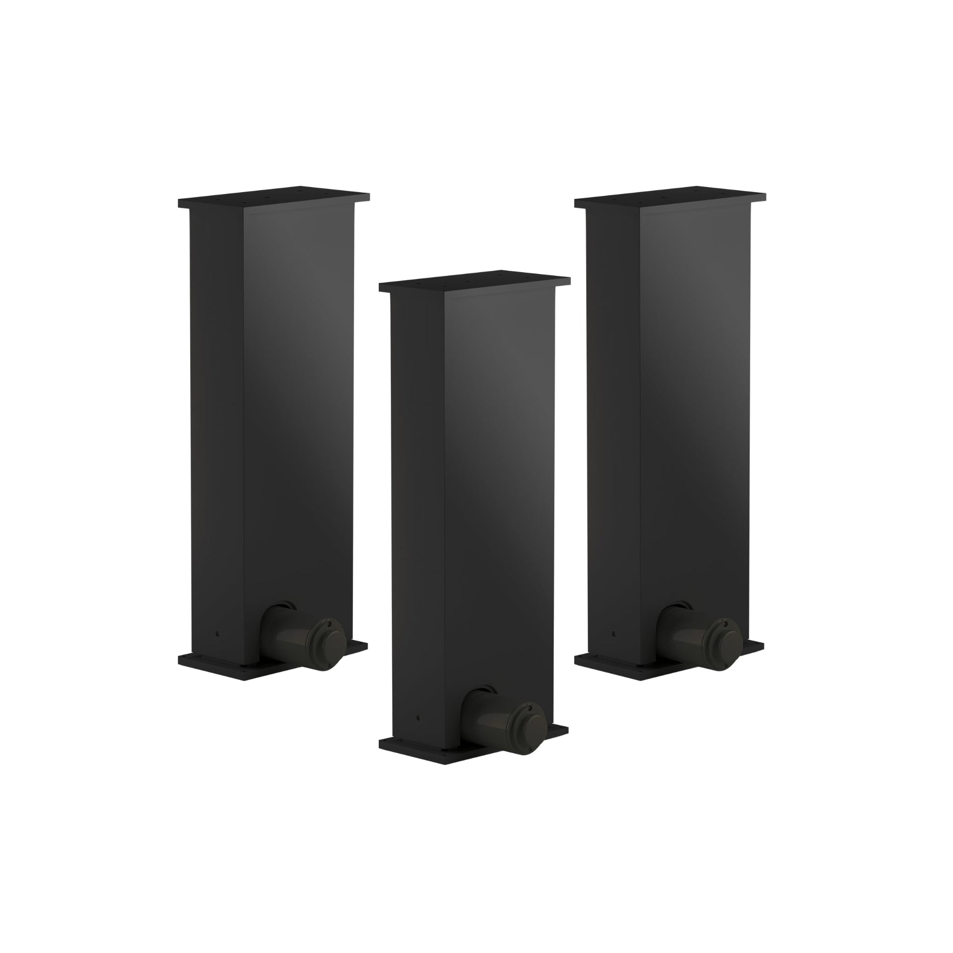 Black-3 || LG-12 lifting column black triple-column configuration
