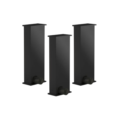 Black-3 || LG-07 lifting column black triple-column configuration