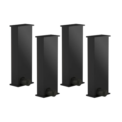 Black-4 || LG-12 lifting column black four-column setup