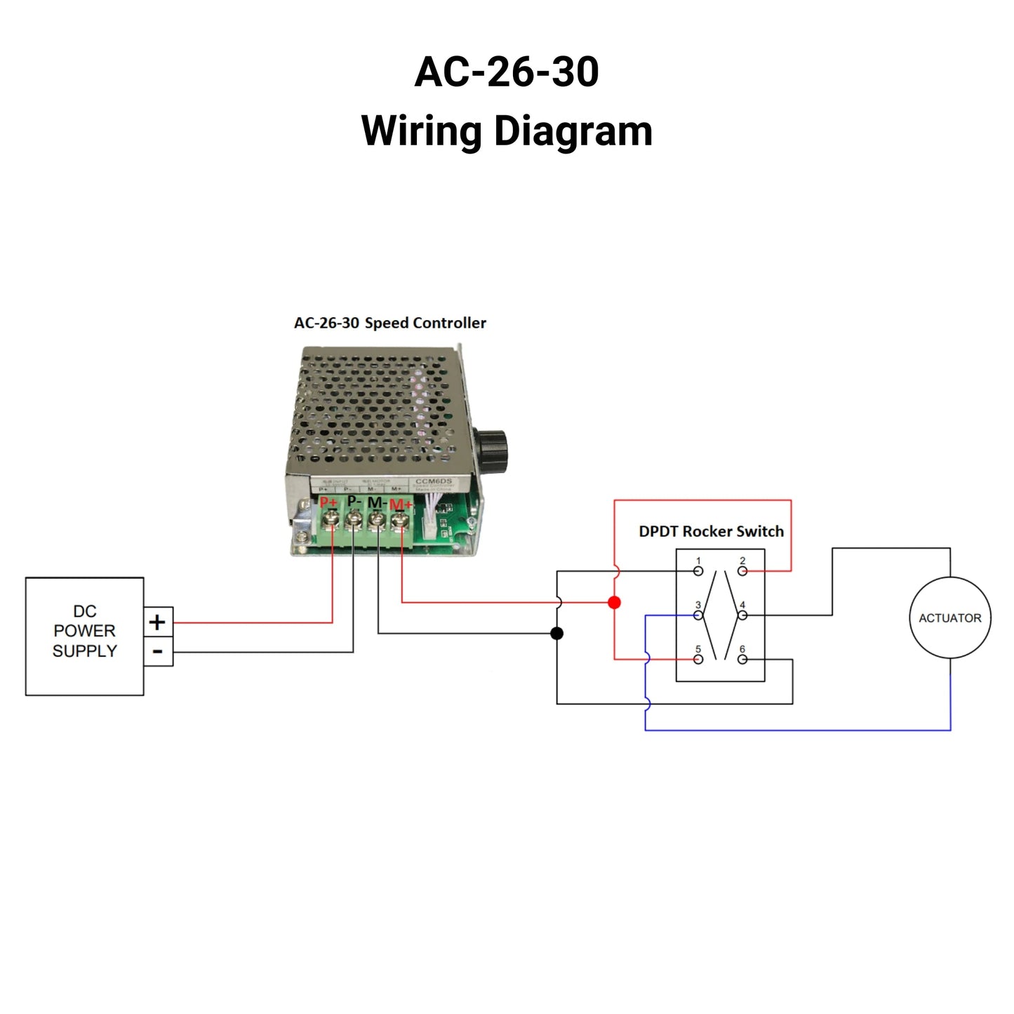 30A controller wiring diagram