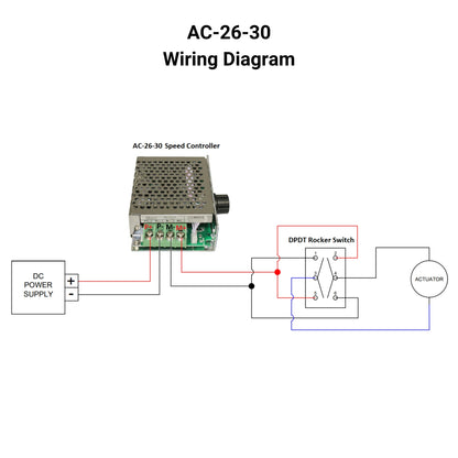 30A controller wiring diagram