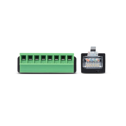 Connectors of 8-PIN Screw Terminal Wire Adapter For External System Interface