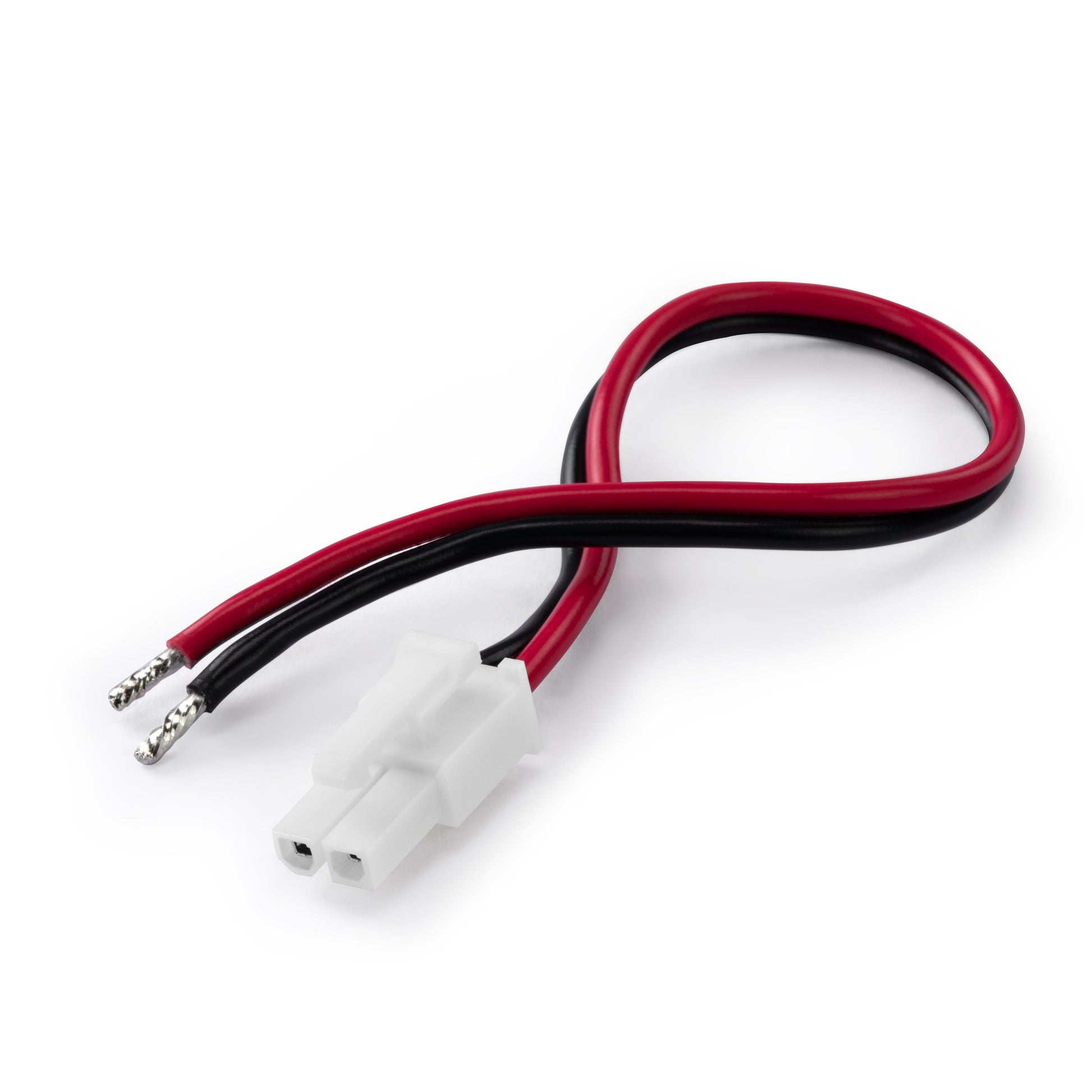 Wire Adapter - 1x2 Pin Mini-Fit Plus Receptacle to Pig Tail 6"