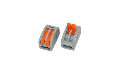 Reusable Multi-Way Wire Connector - 2/3/4/5 Way, 32A, 28-12 AWG - (2 Way)