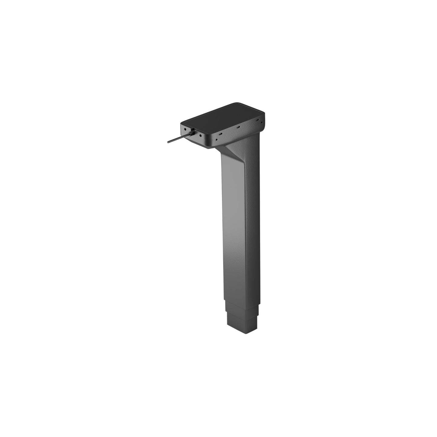 3-Stage Electric Lifting Column - 180 lb Adjustable Height - (Black)