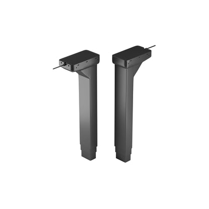 Black-2 || LG 02 power supply, black finish, side profile view