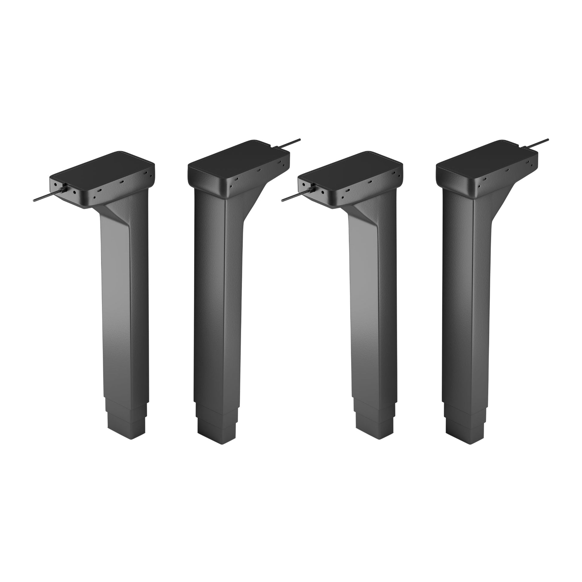 Black-4 || LG 02 power supply, black finish, top perspective