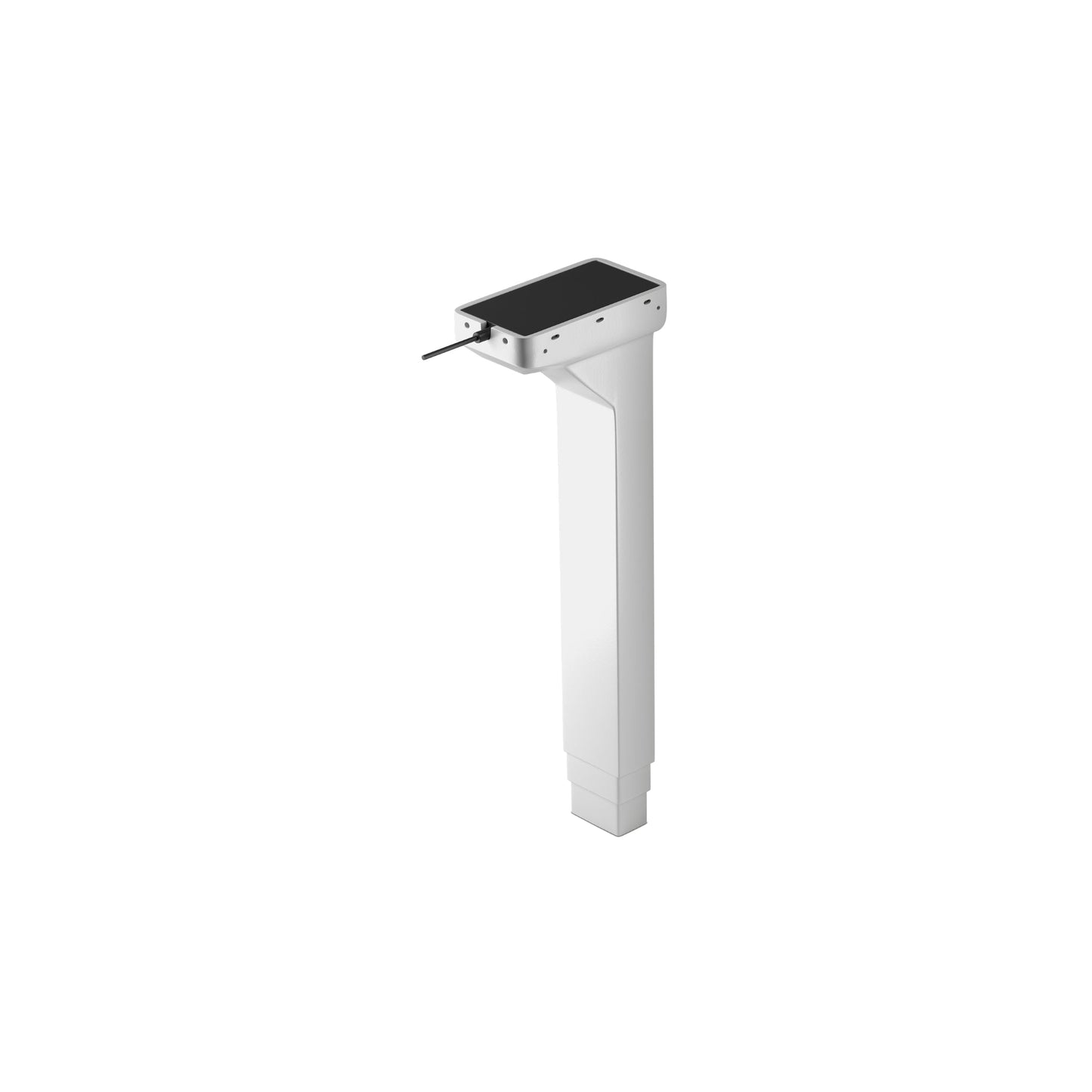 White-1 || LG 02 power supply, white finish, straight-on front