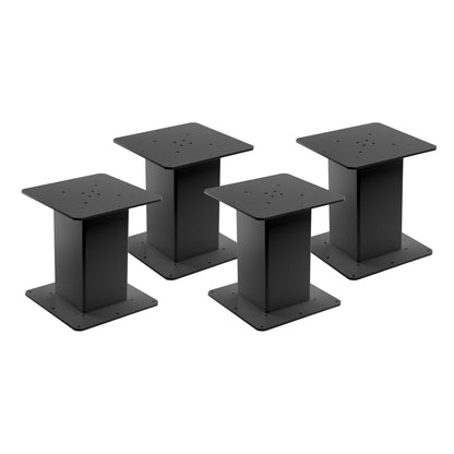 Black-4 || LG-11 black lifting column top-down view