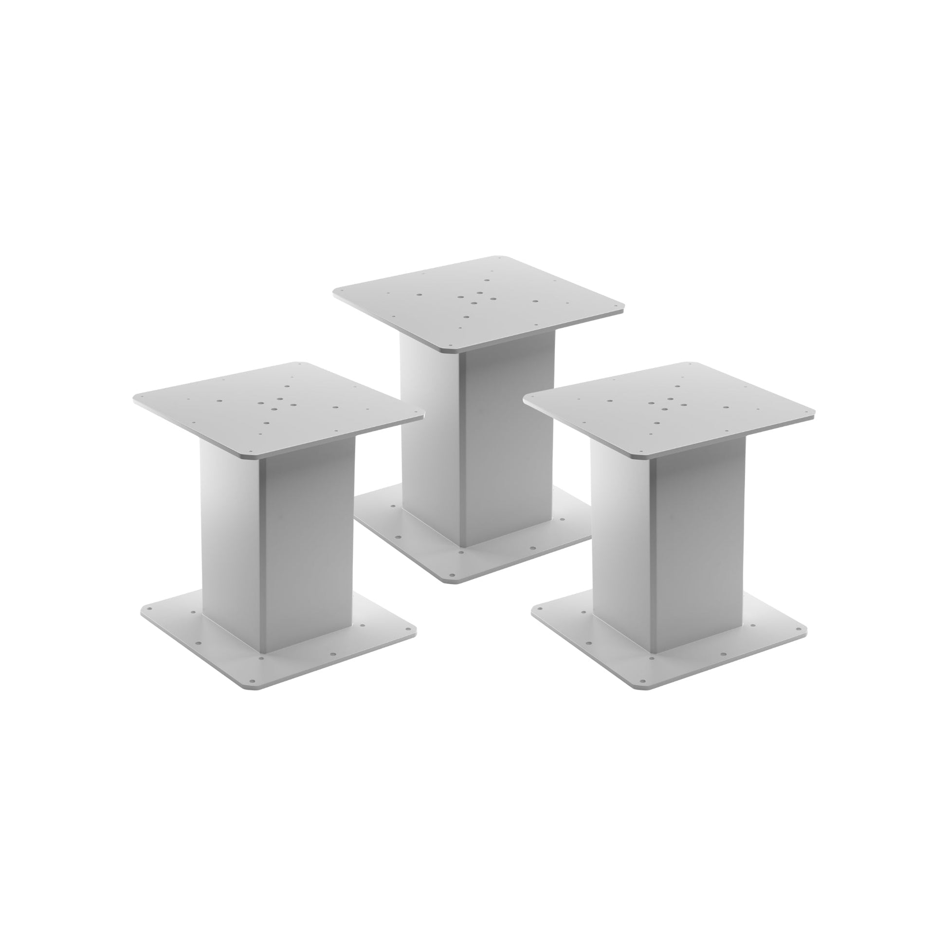Silver-3 || LG-11 silver lifting column three-quarter perspective