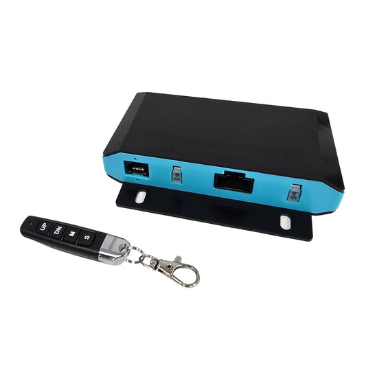 12/24VDC Control Box - 2 Channel - 25/12.5A - Parallel Control - Wireless Remote