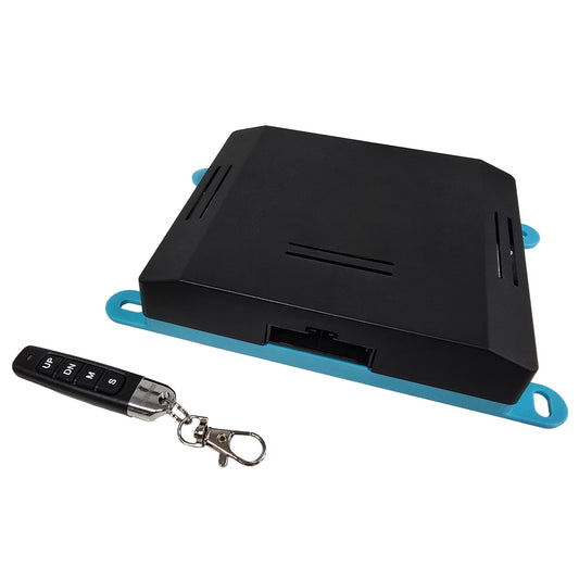 12/24VDC - 25/12.5A Synchronized 4 Hall Effect Control Box - 4 Channel - Wireless Remote