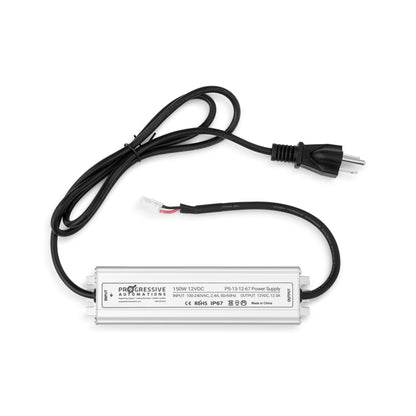 Power Supply - 100-120 VAC - 12 VDC - 12.5A - IP67 1X2 Molex Mini-Fit Jr.
