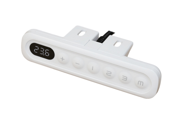 hand remote front view