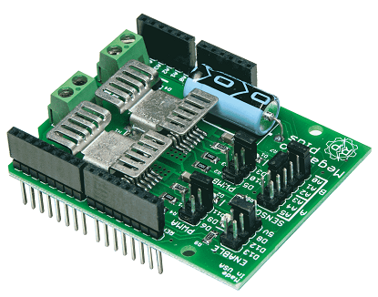 dual motor driver layout