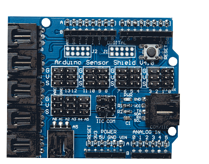 Módulo analógico digital Sensor Shield V4 para Arduino