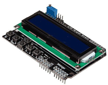 Teclado de placa LCD para placa de expansión Arduino